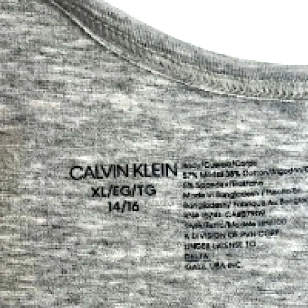 Calvin Klein Bralette Girls Size XL 14/16 Classic Lingerie Fashion Comfort